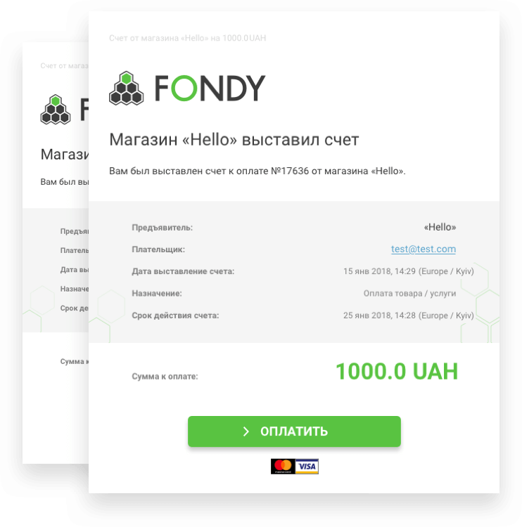 invoice email email